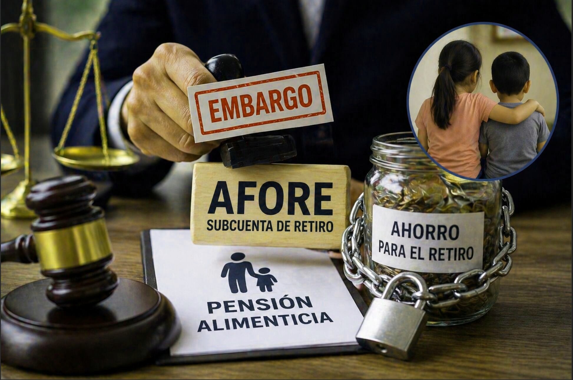 Embargos de AFORE por pensiones alimenticias en 2026