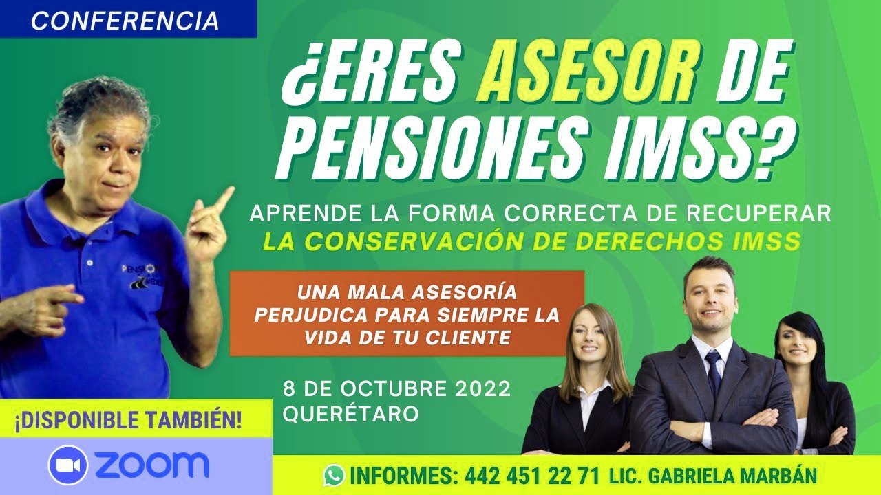 Pensión IMSS 2026: Asesoría y derechos para pensionados